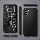 Чохол Spigen для Samsung Galaxy S21 — Liquid Air, Black (ACS02422), фото 8