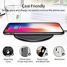Бездротовий зарядний пристрій ESR Essential Wireless Charging Pad (10 W/7.5W/5W), Black (4894240062159), фото 10