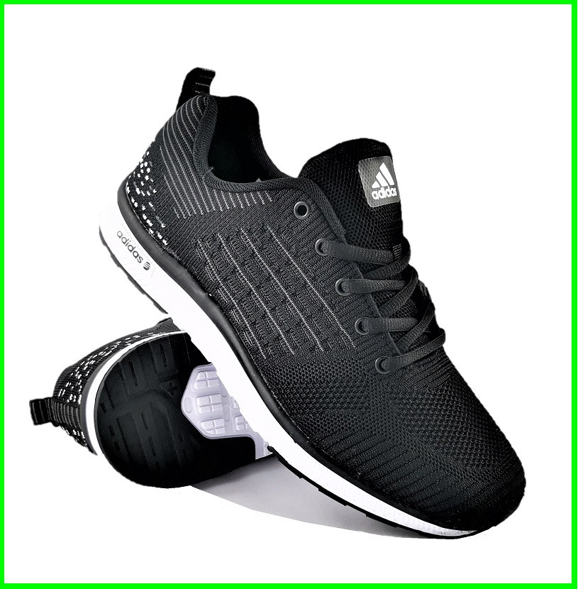 Кросівки чоловічі Adidas Runner Boost чорні адідас