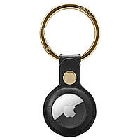 Чехол Spigen для Apple AirTag - CYRILL Basic Leather, Black (AMP01836)