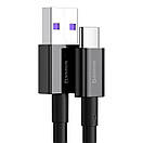 Кабель Baseus Type-C Superior Series Fast Charging Data Cable 66W 1m, Black (CATYS-01), фото 3
