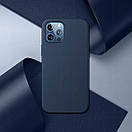 Чехол Baseus для iPhone 12 Pro Max (6.7inch) Original Magnetic Leather Case, Blue (LTAPIPH67N-YP03), фото 3