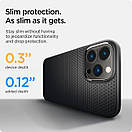 Чохол Spigen для iPhone 13 Pro — Liquid Air, Matte Black (ACS03258), фото 4