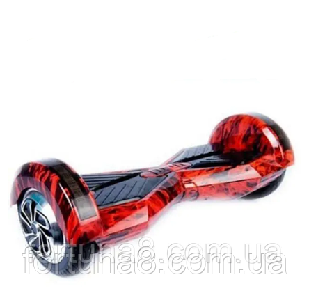 Гіроборд 8" Smart Balance Wheel Pro Полум'я Червоне, фото 1