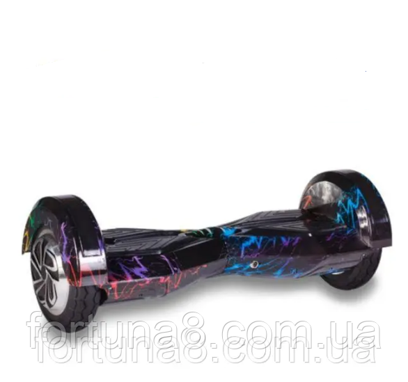 Гіроборд 8" Smart Balance Wheel Pro Блискавка Кольорова