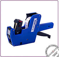 Етикет-пістолет, однорядковий, горизонтальний, синій (BM.4310)