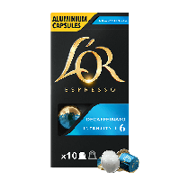 Кава в капсулах LOR Espresso Decaffeinato (без кофеїну) 10 шт, сумісні з Nespresso*, 100% Арабіка