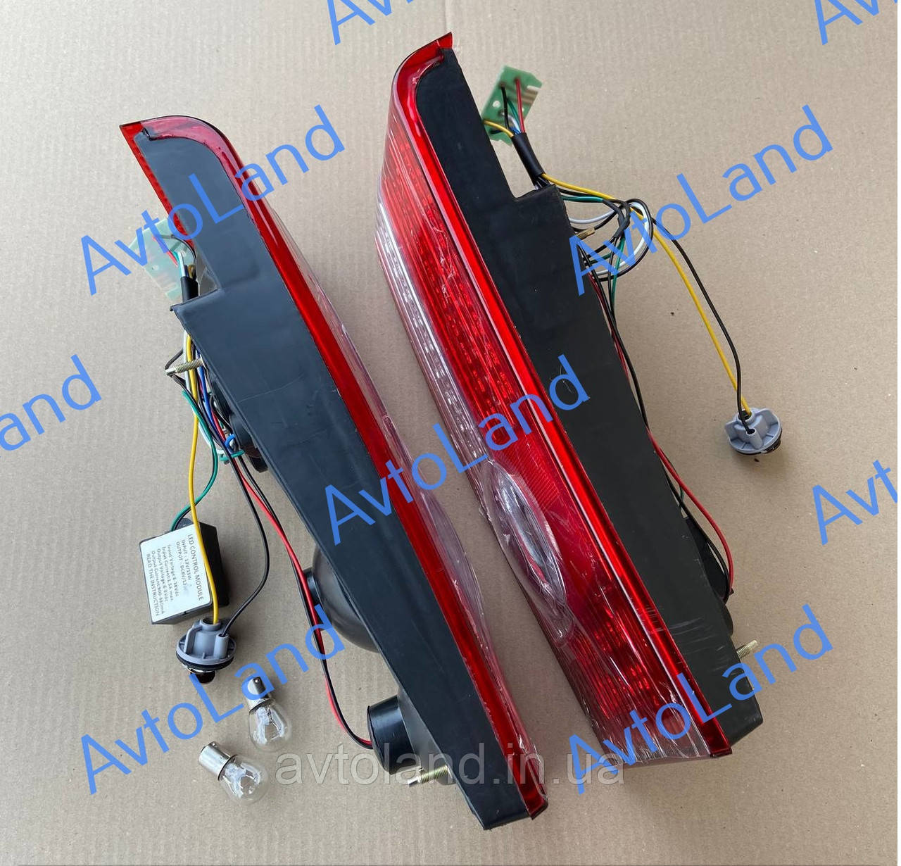 Фонари задние диодные на ВАЗ 2108,2109,21099,2113,2114 "Красный дракон ...