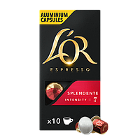 Кофе молотый в капсулах Nespresso LOR Espresso Splendente 10 шт, 52 г