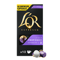 Кофе молотый в капсулах Nespresso LOR Lungo Profondo 10 шт, 52 г