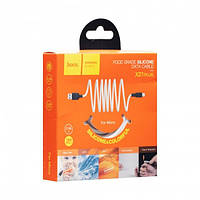 Кабель  Micro USB Hoco X21 Plus Silicone Date Cable 1m