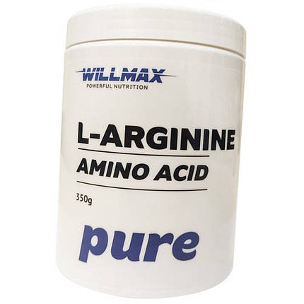 L-аргінін Willmax L-Arginine 350 g без смаку, фото 3