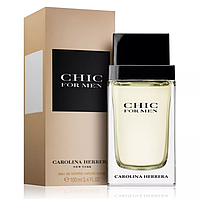 Мужские духи Carolina Herrera Chic For Men Туалетная вода 100 ml/мл оригинал