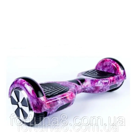 Гіроборд Smart Balance Wheel 6.5 Рожевий космос, фото 1