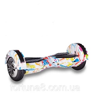 Гіроборд 8" Smart Balance Wheel Pro Білий графіті, фото 1