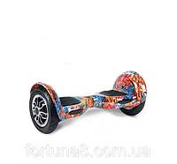 Гироборд Smart Balance Wheel 10 Premium New Оранжевый граффити