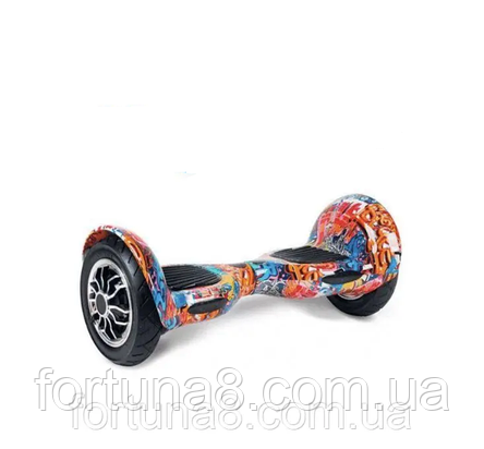 Гіроборд Smart Balance Wheel 10 Premium New Помаранчевий графіті, фото 1