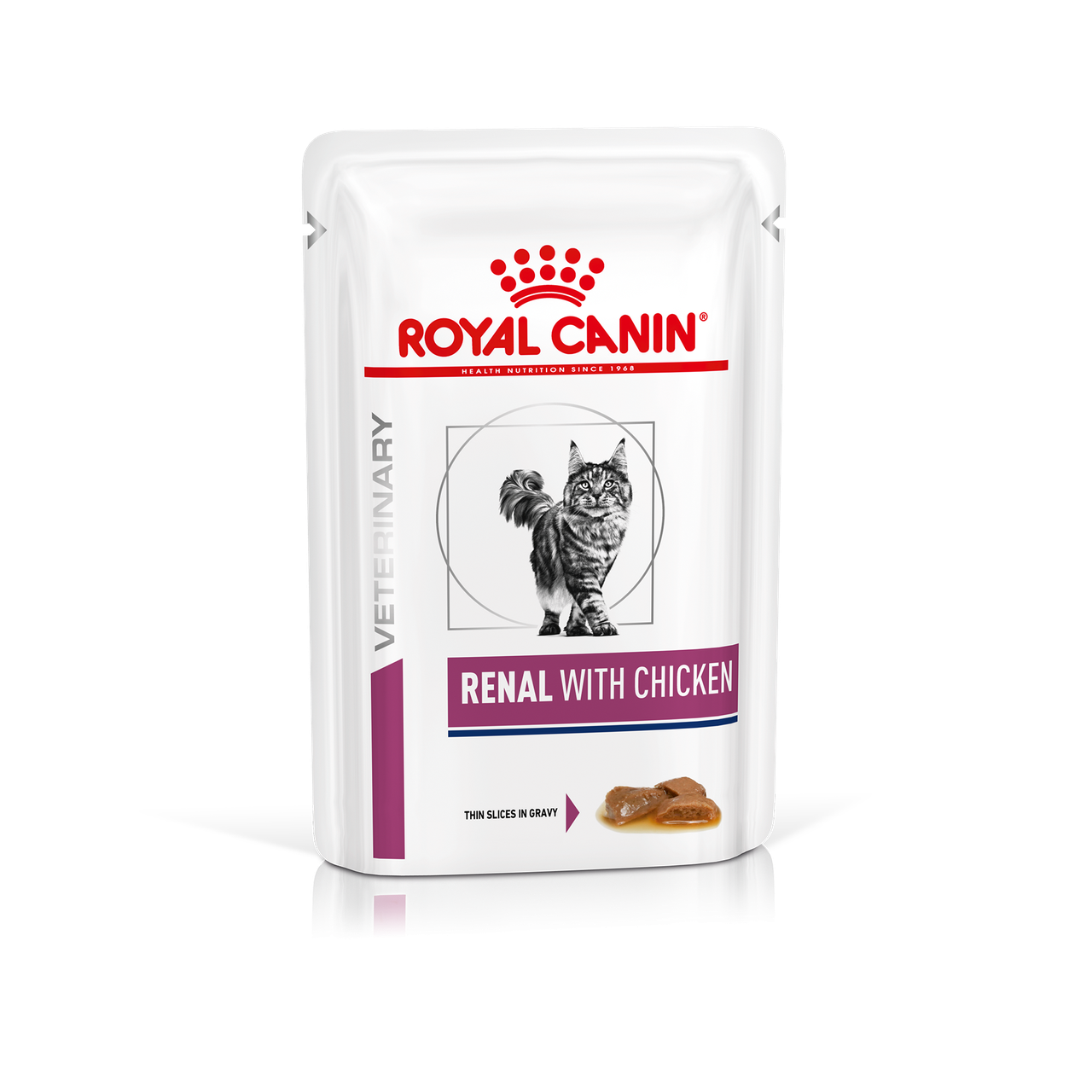 RC RENAL CHIK з куркою для підтримання функції нирок для котів, пауч 85g