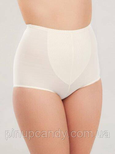 Стягуючі труси для корекції фігури Афина 012 із щільного спандексу шампань M, фото 1