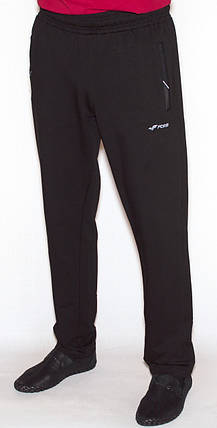 Спортивні штани чоловічі чорні Fore 1138 M,L,XL,XXL,3XL, фото 2