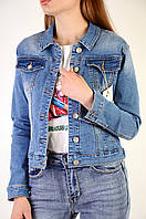 Джинсова куртка гуртом Miti Baci, лот — 6 шт. Цена: 16 Є