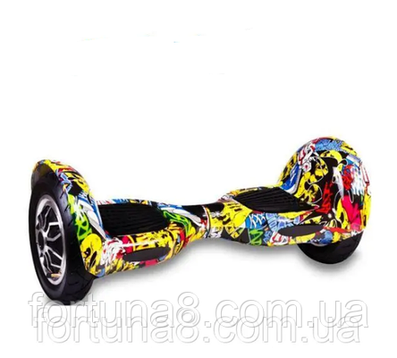 Гіроборд Smart Balance Wheel 10 Premium New Жовтий Хіп-Хоп, фото 1
