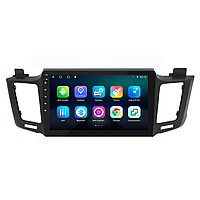 Al Штатная магнитола для Toyota RAV4 4 (CA40) 2012-2015 экран 10" 4/32Gb 4G Wi-Fi GPS Top Android