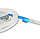 Світлодіодна стрічка LEDTech smd 2835 120led/м 12v ip20 Slim білий (6000К) преміум. 5мм ширина, фото 5