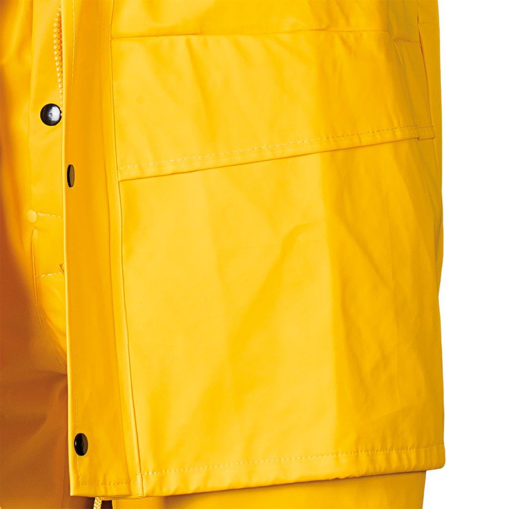 Комплект для защиты от дождя брюки и куртка REIS KPLPU B из PU/PCV - фото 7 - id-p1606366174