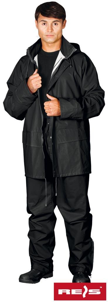 Комплект для защиты от дождя брюки и куртка REIS KPLPU B из PU/PCV - фото 2 - id-p1606366174