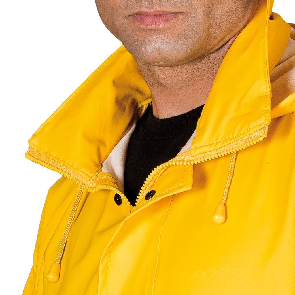 Комплект для защиты от дождя брюки и куртка REIS KPLPU B из PU/PCV - фото 5 - id-p1606366174