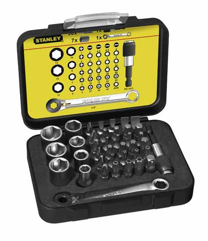 Набір біт Stanley 1-13-907, EXPERT LINE 40 предметів