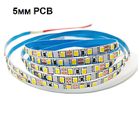 Світлодіодна стрічка LEDTech smd 2835 120led/м 12v ip20 Slim білий (6000К) преміум. 5мм ширина