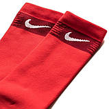 Шкарпетки спортивні для гри у футбол Nike Team MatchFit Crew-Team SX6835-657 ( червоні), фото 5