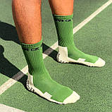 Шкарпетки спортивні протиковзкі BRAVE GK GREEN зелені, фото 2