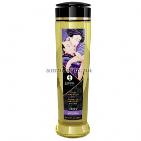 Масажна олія Shunga Libido — Exotic Fruit, 240 мл, натуральна та зволожувальна