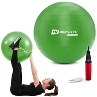 Фитбол надувной мяч для фитнеса Hop-Sport 65cm + Насос в подарок