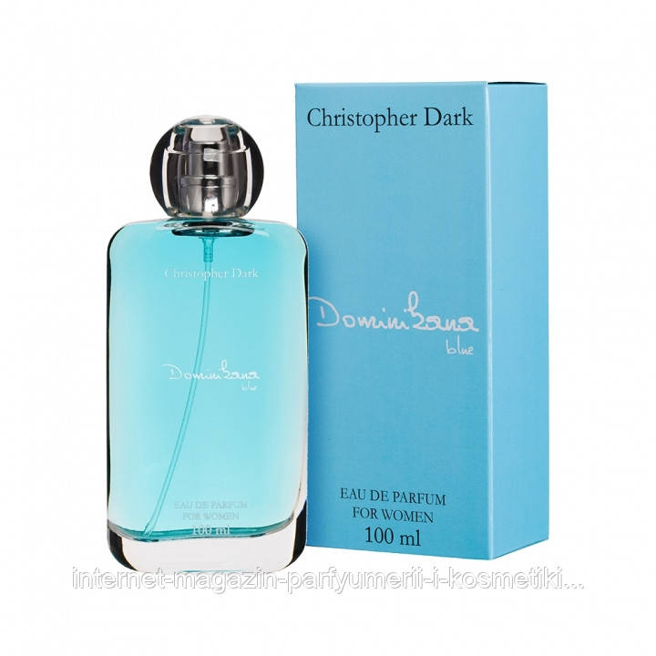 Туалетна вода для жінок Christopher Dark Dominikana Blue100ml
