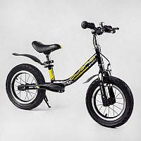 Велобіг Corso "Alpha Sport" 10631 (1) сталева рама, надувні колеса 12", ручне гальмо, підніжка, крила,