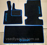Текстильні килимки для Smart Fortwo 450 (в салон і в багажник), фото 2