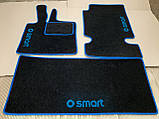 Текстильні килимки для Smart Fortwo 450 (в салон і в багажник), фото 5