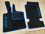 Текстильні килимки для Smart Fortwo 450 (в салон і в багажник), фото 7