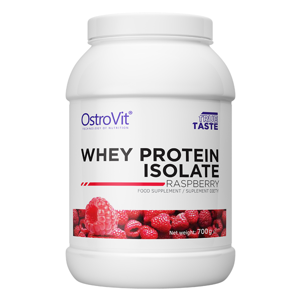 Протеїн Whey Protein Isolate OstroVit 700 г Малина