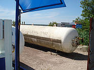 Транспортна цистерна для рідкого аміаку МЖА-6, об'ємом 10 куб