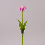 Квiтка Тюльпан свiтло-фiолетова, Квітка штучна, Тюльпан, H60 см, Штучні квіти, Дніпро, фото 3