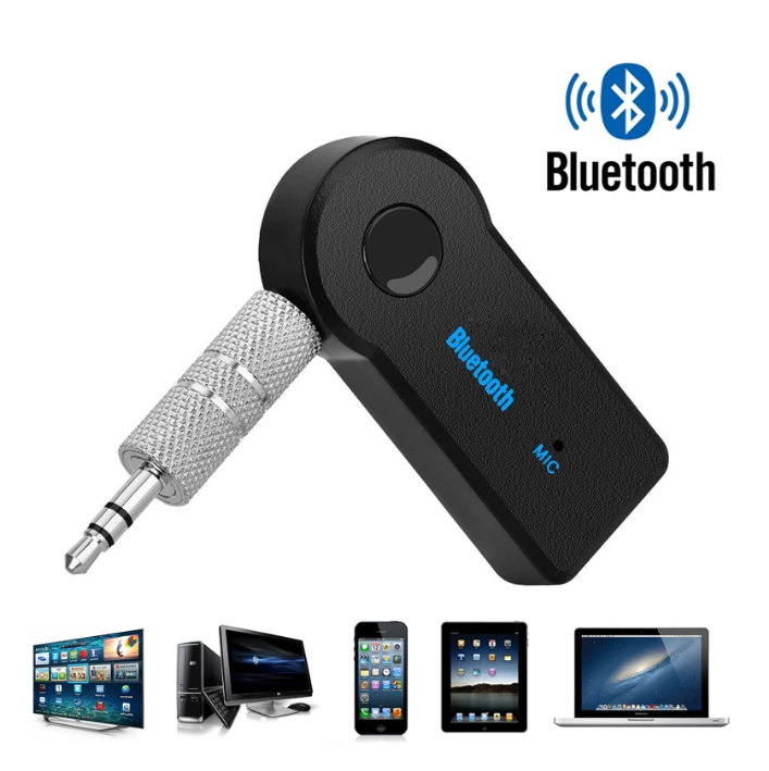Блютуз адаптер AUX Car Bluetooth BT-350 Music Receiver, фото 1