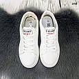 Кросівки кеди жіночі білі "Love" еко-шкіра, фото 4