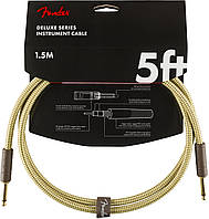 Инструментальный кабель FENDER CABLE DELUXE SERIES 5' TWEED (1.5 м)