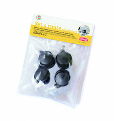 Колеса Stefanplast (Стефанпласт) для переносок серії Gulliver 1, 2, 3