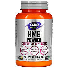 Гідроксиметилбутират NOW Foods, Sports "HMB Powder" у порошку (90 г)